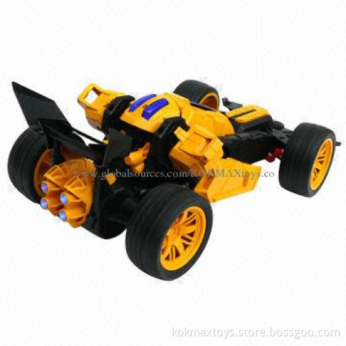 RC Deforming car, Ni-MH rechargeable batteries